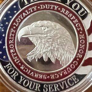 Silver Eagle “Honoring All Who Served” Commemorative Coin